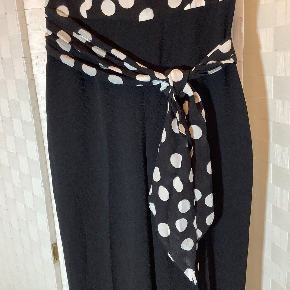 club monaco silk strapless jumpsuit size 4 - Picture 4 of 9